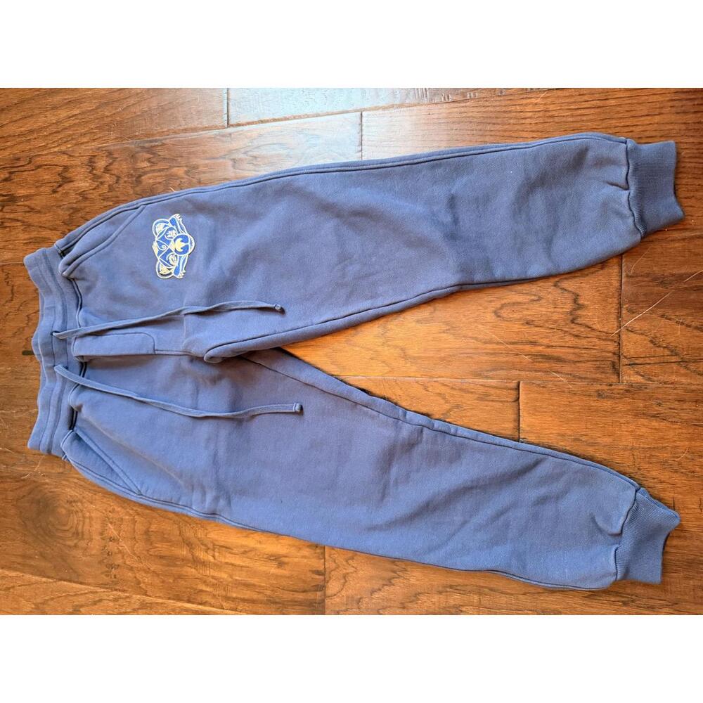 Lazy Sunday Afternoon Womens Casual Sweatpants Blue Size Small